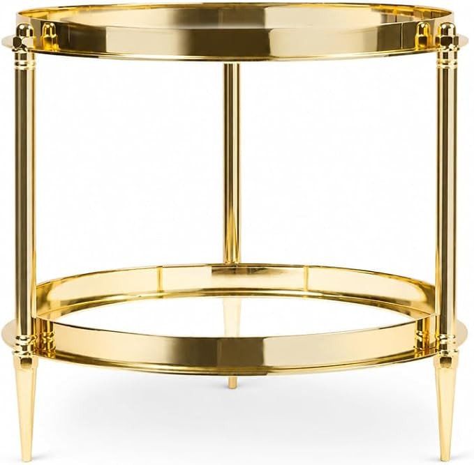 Holder Stand for Large Candles, Gold Metal Display Base, Fits 150 oz & 300 oz Candles, Decorative... | Amazon (US)