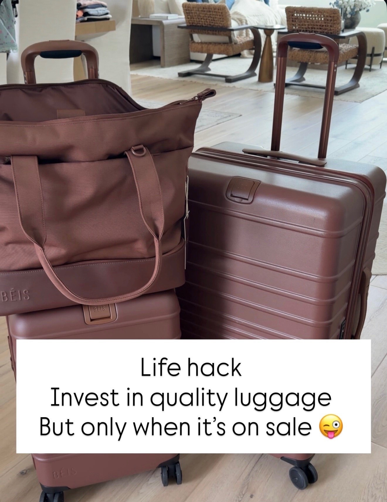 Good luggage is one of those things I will always invest in. This set feels sturdy, rolls smoothly, and holds up so well through all the airport chaos and constant travel.

quality luggage, travel luggage, suitcase set, rolling suitcase, travel essentials, packing essentials, durable luggage, vacation essentials, frequent traveler, travel favorites, annabrstyle

#LTKTravel #LTKdayinmylife #LTKSaleAlert