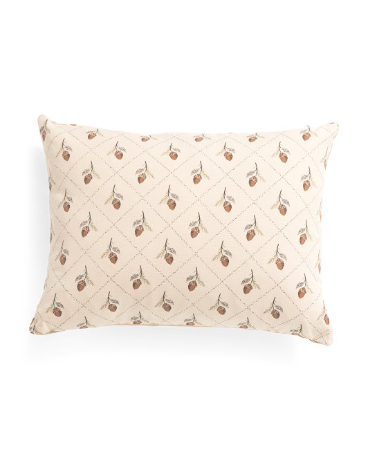 13x18 Made In Usa Holden Hand Acorn Feather Filled Luxe Pillow | TJ Maxx