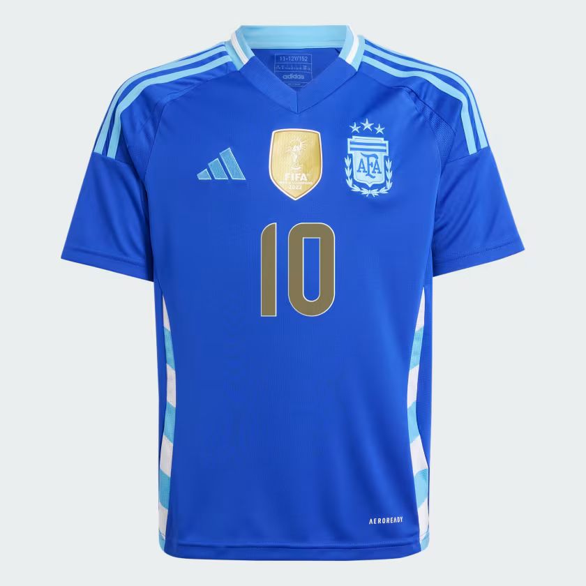 Argentina 24 Messi Away Jersey Kids | adidas (US)