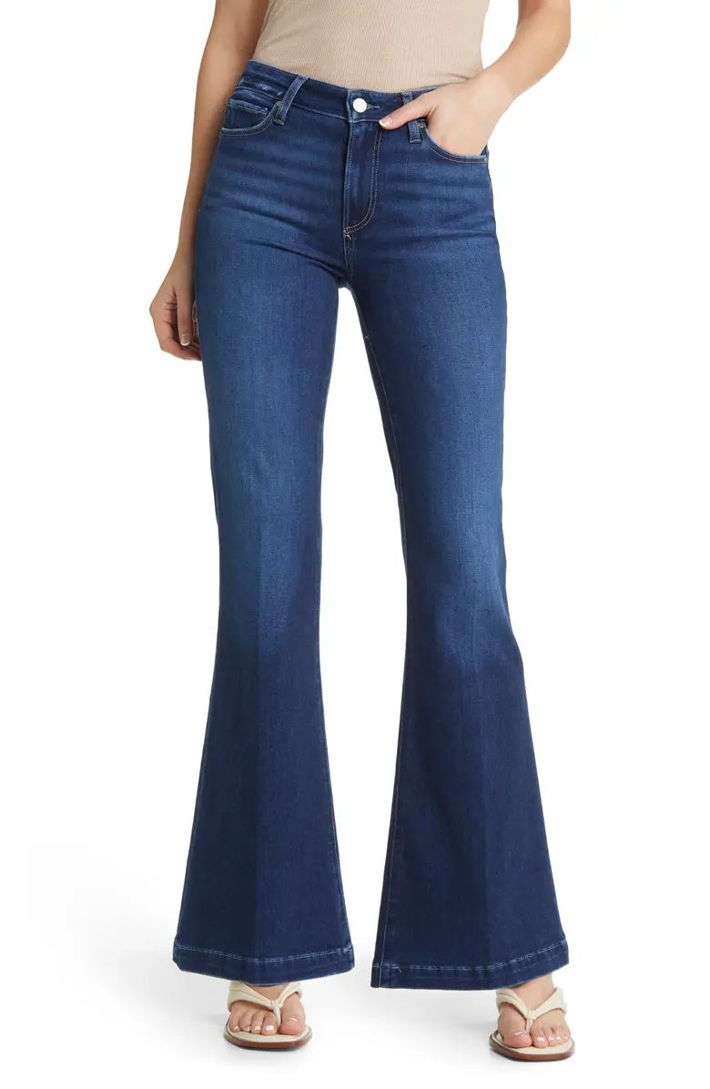 PAIGE Genevieve High Waist Flare Jeans | Nordstrom | Nordstrom