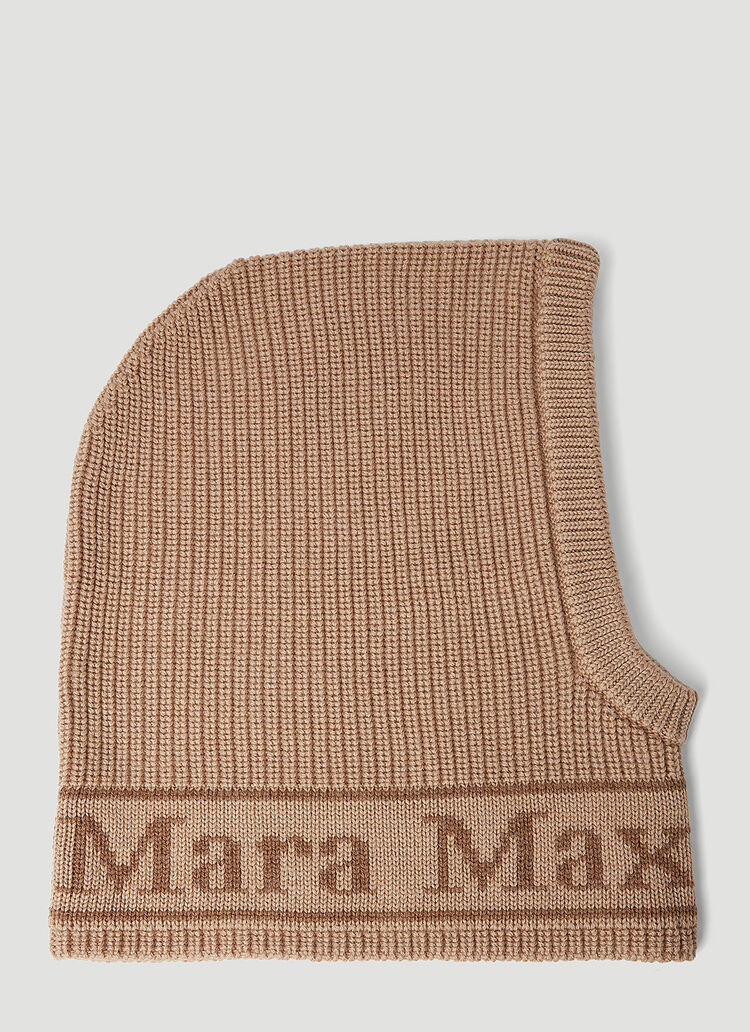 Logo Jacquard Wool Balaclava | LN-CC