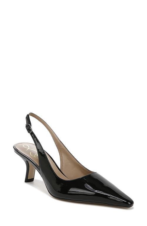 Sam Edelman Bianka Slingback Pump in Black at Nordstrom, Size 8 | Nordstrom