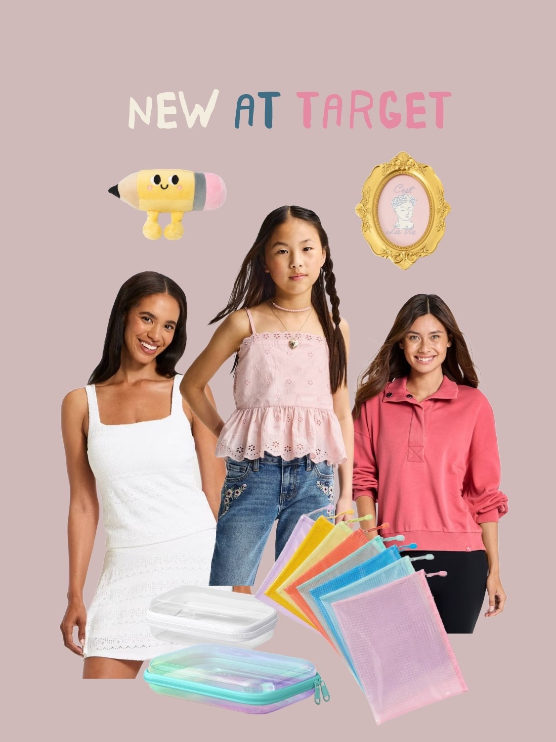 New at Target 
New arrivals 
Back to school

#LTKmomlife #LTKgrwm #LTKootd