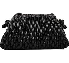 Cute Hobo Purses and Fashion Woven Dumpling Bag for Women PU Leather Crossbody Shoulder Bag | Amazon (US)