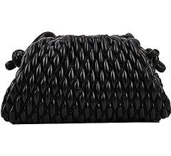 Cute Hobo Purses and Fashion Woven Dumpling Bag for Women PU Leather Crossbody Shoulder Bag | Amazon (US)