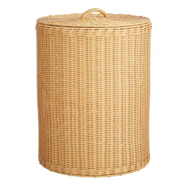 Providence Round Laundry Hamper with Removable Lid, Medium | At Home