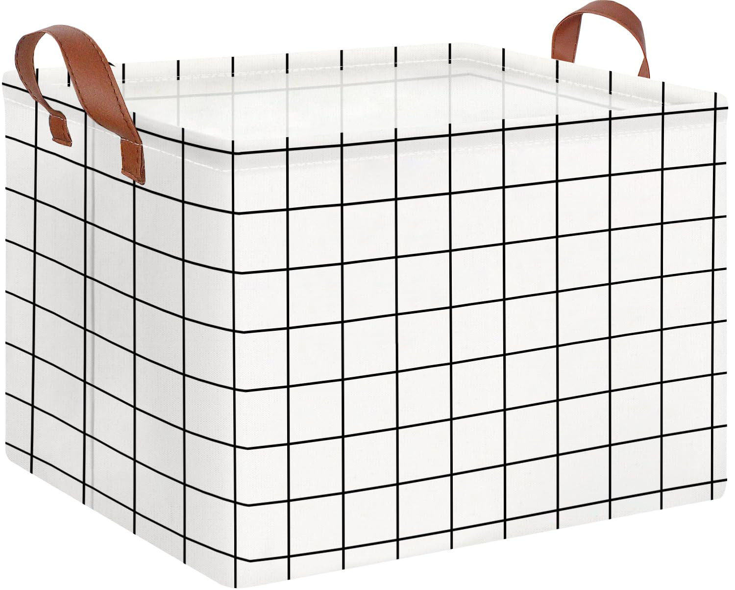 CLOCOR Rectangular Storage Basket,Collapsible Cute Pattern Storage Bin,Waterproof Coating Storage... | Amazon (US)