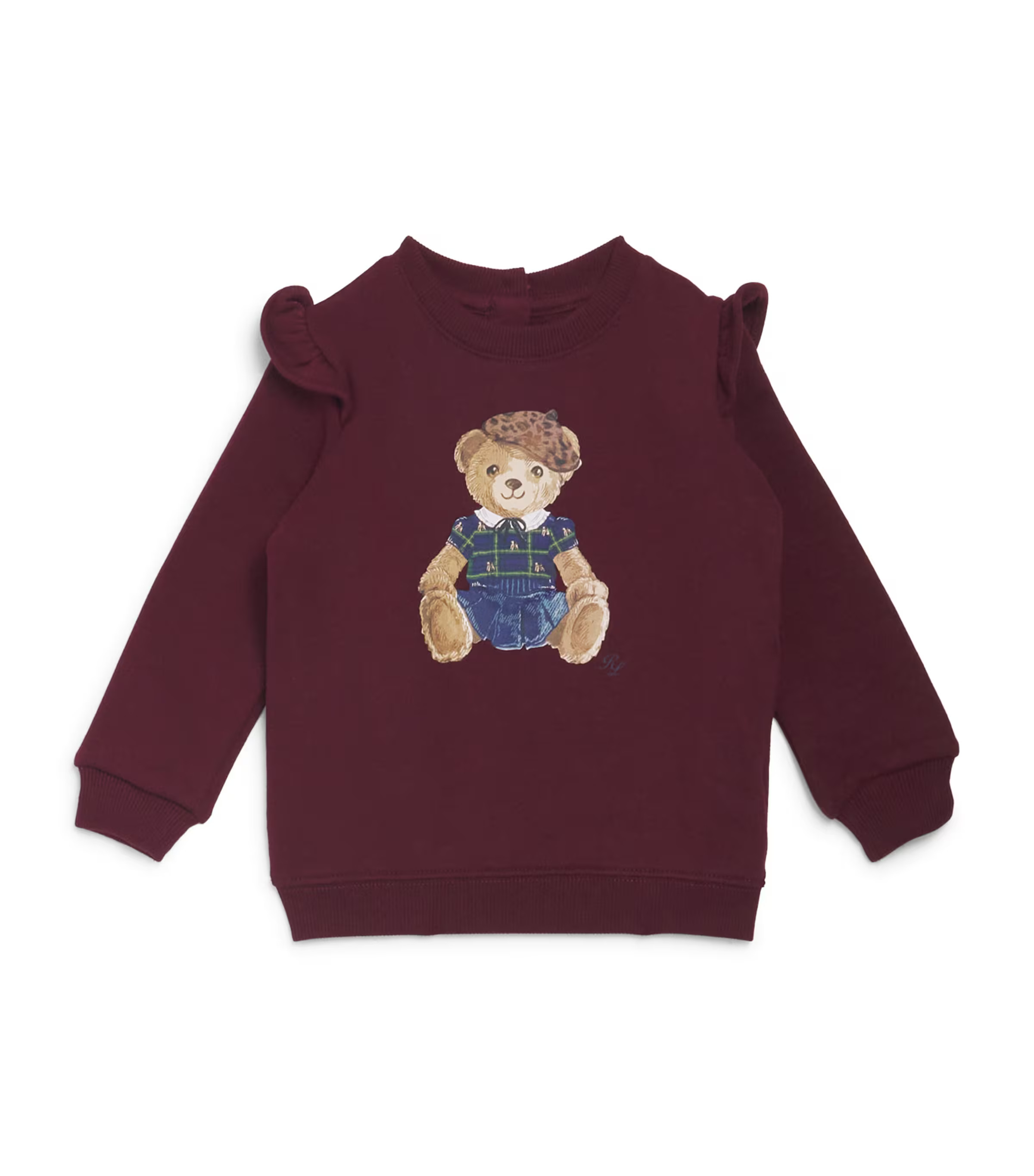 Ralph Lauren Kids Cotton-Blend Polo Bear Sweatshirt | Harrods (US)