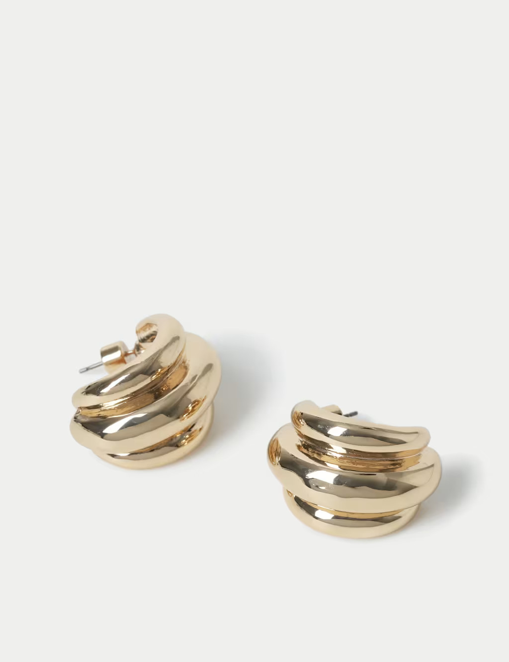 Trio Ridge Detail Earrings | Marks & Spencer (UK)