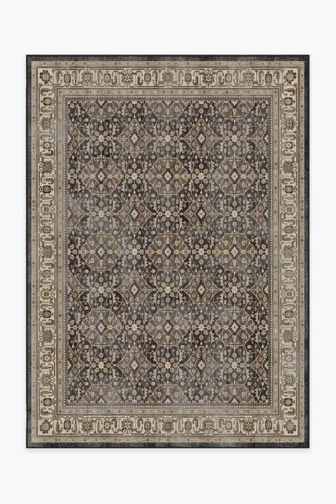 Alessia Dark Wood Rug | Ruggable