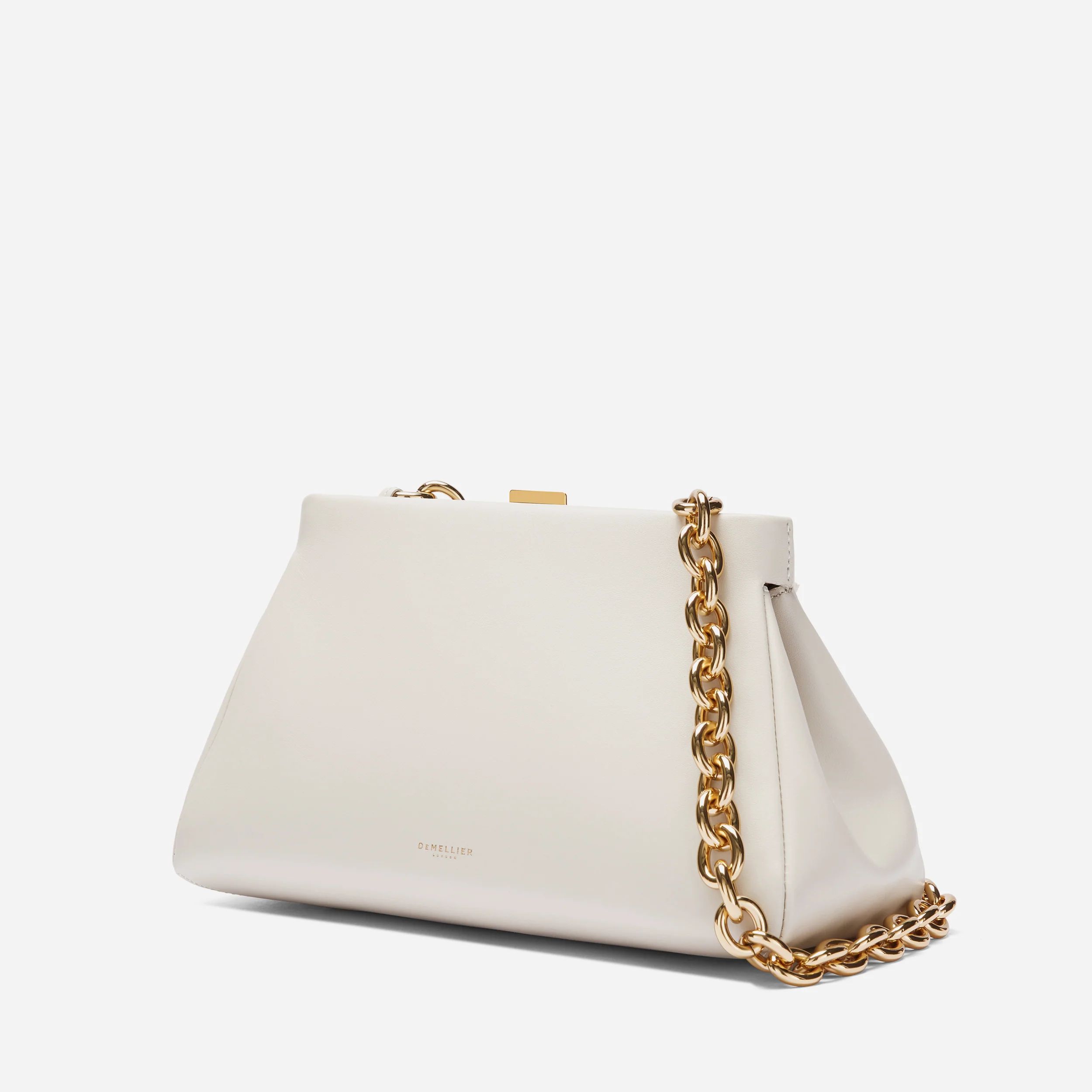 The Cannes | Off-White Smooth With Chunky Chain | DeMellier | DeMellier