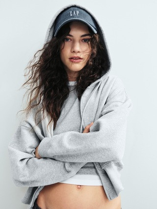 VintageSoft Wedge Zip Hoodie | Gap (US)