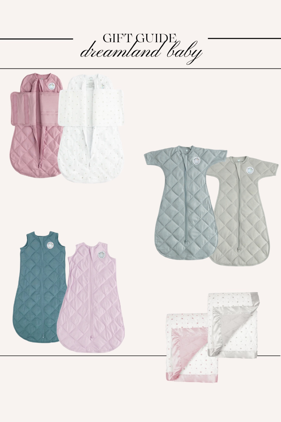 I love Dreamland Baby’s sleep sacks and sleep swaddles for putting baby girl down to sleep at night.

#LTKbaby #LTKGiftGuide #LTKkids