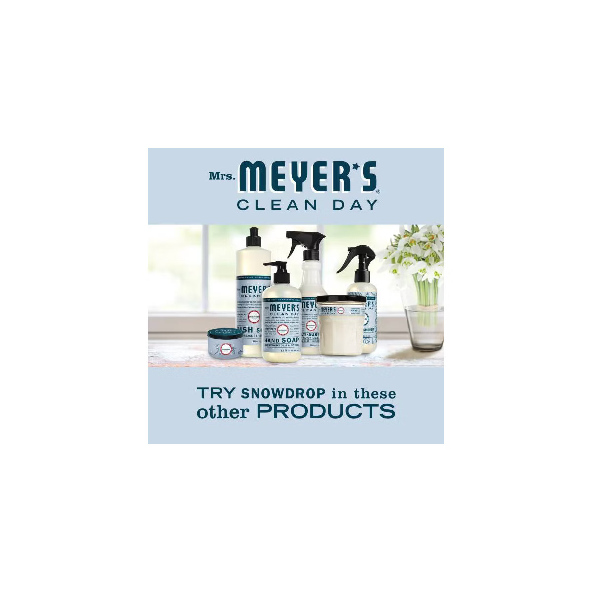 Mrs. Meyer's Clean Day Holiday Hand Soap - Snowdrop - 12.5 fl oz | Target