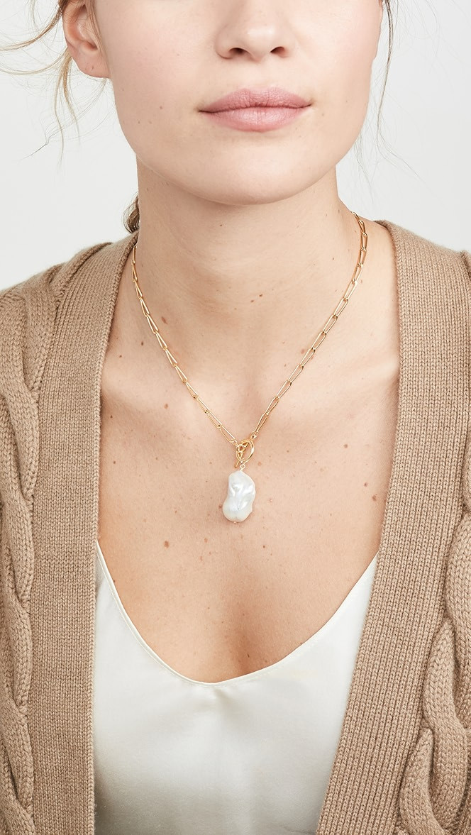 White Pearl Necklace | Shopbop