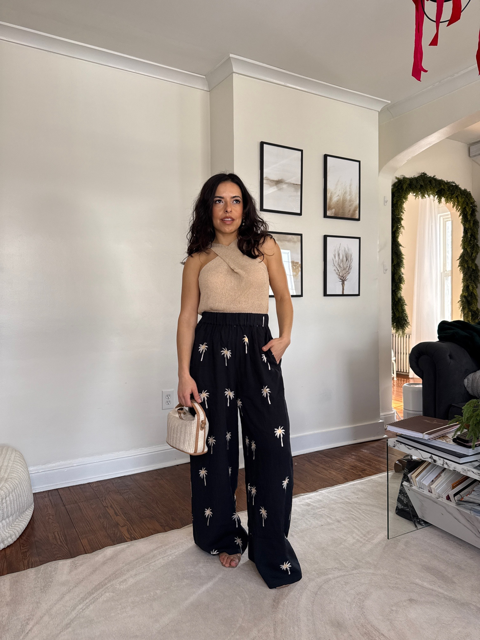 Comfortable lightweight summer pants for travel or the beach. Paired it with a sleeveless knit top. Great for resort wear or days as a coverup for your swimsuit!  

 #LTKSeasonal #LTKPetite #LTKSwim