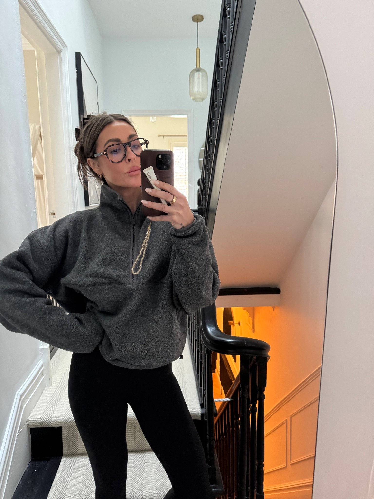 Me 🤝 quarter zip fleece