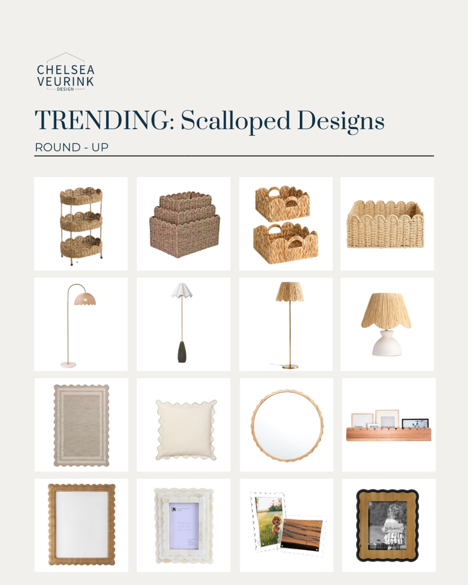 Trending: scalloped design!

#LTKHome #LTKFindsUnder100 #LTKFindsUnder50