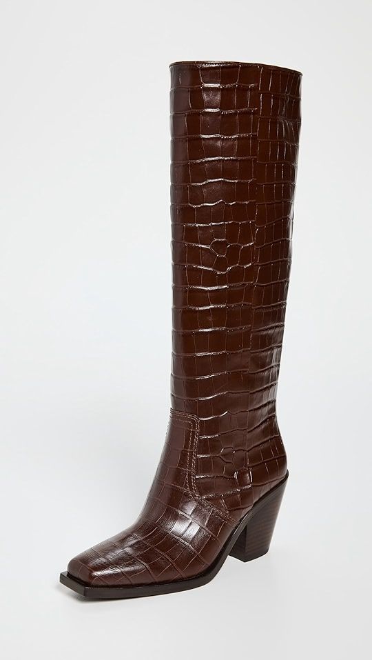 Lynn Heeled Tall Western Boots | Shopbop