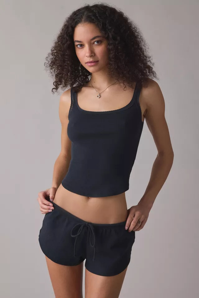 Out From Under All About Me Day Sleep Cami in Black, Women's at Urban Outfitters | Urban Outfitters (US and RoW)