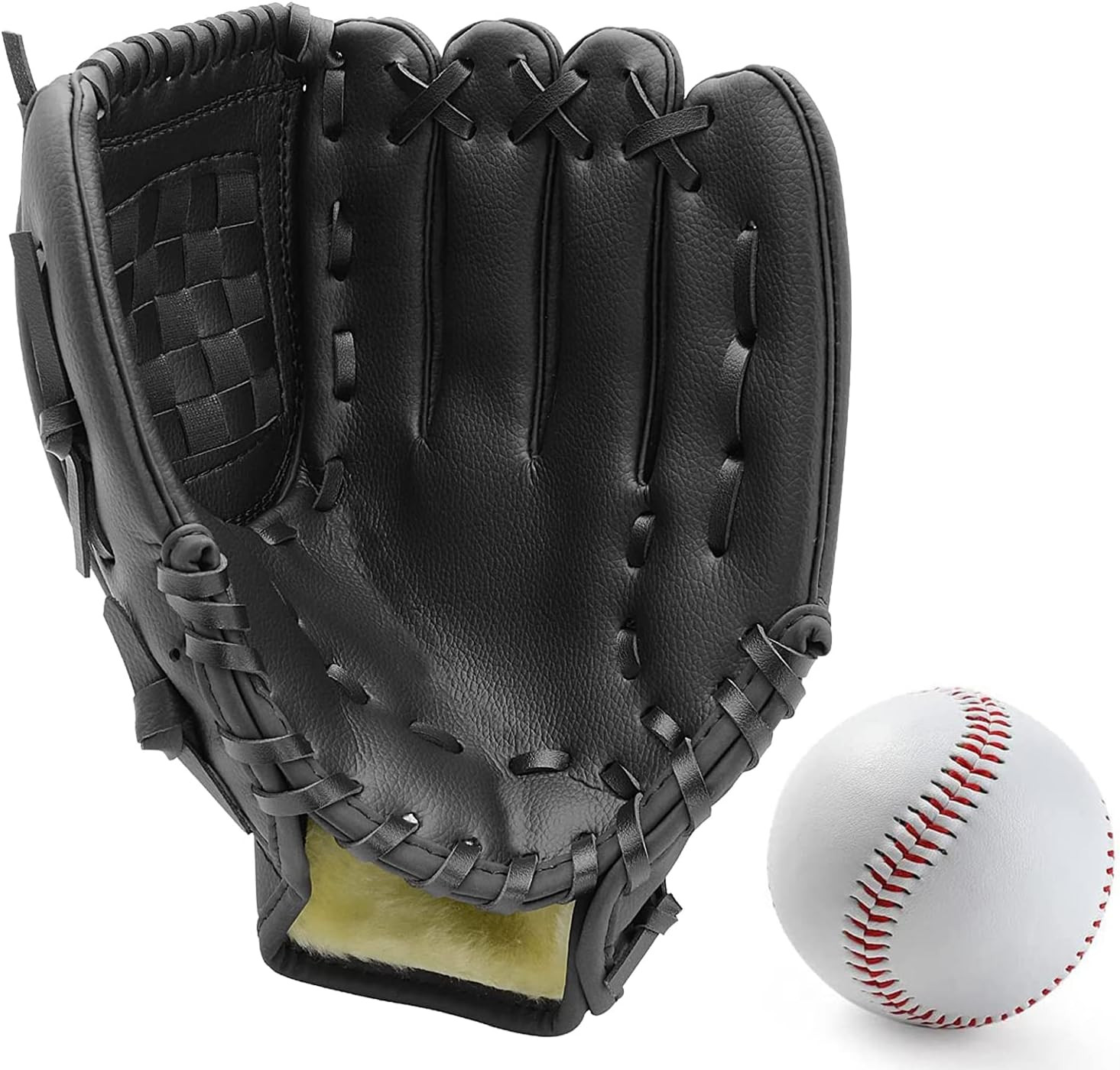 Amazon.com : Baseball Glove,Softball Mitt,Catcher's Glove,Comfortable Softball and Baseball Mitt ... | Amazon (US)