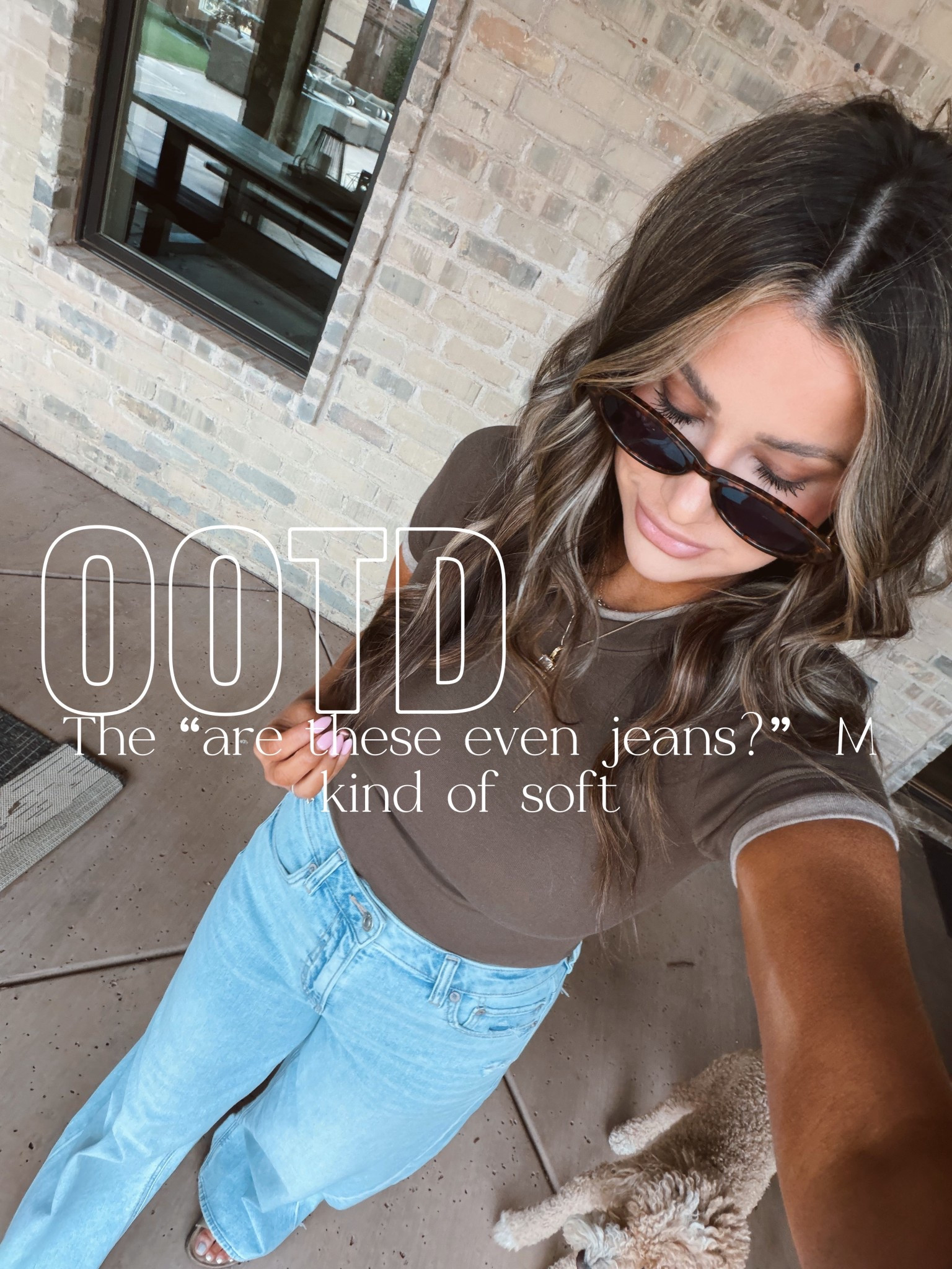 The perfect denim 👏🏼 Use my code cristinaAE25 for 25% off 

I wear the size 4 regular 
Top medium  

#LTKootd #LTKSaleAlert #LTKSeasonal