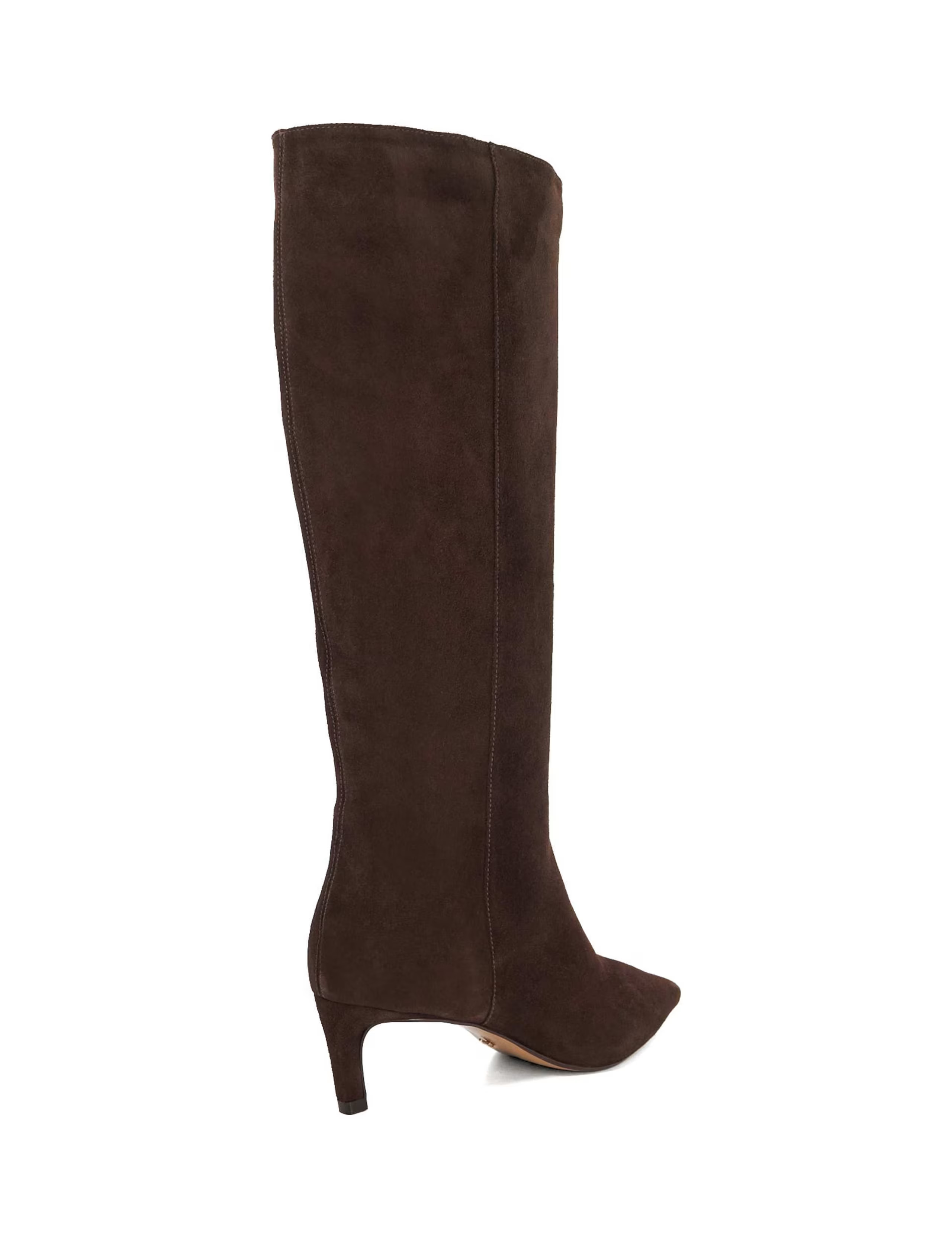 Wide Fit Kitten Heel Knee High Boots | Marks & Spencer (UK)