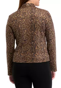 Philosophy Women's Vegan Suede Shawl Collar Jacket | Belk