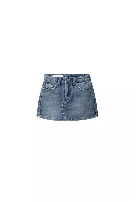 DENIM BERMUDA SKIRT | Zara US