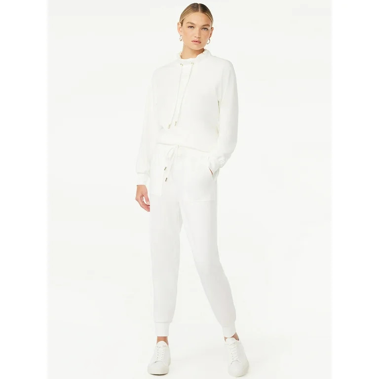 Scoop Women's Scuba Knit Pants with Pockets, Sizes XS-XXL - Walmart.com | Walmart (US)