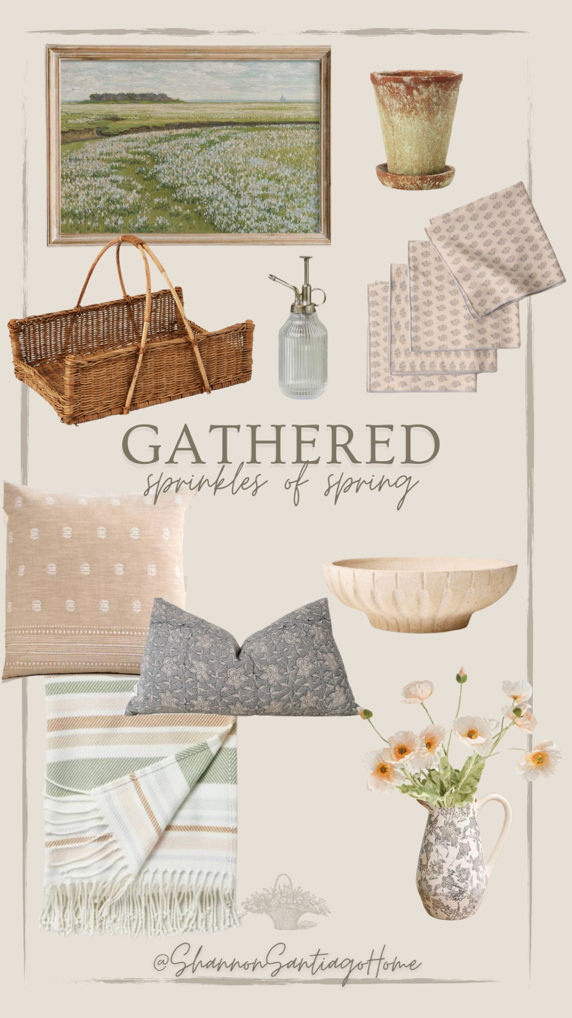 Budget decor, spring style, cottage core, spring decor, Amazon finds, Target finds, Etsy finds, budget
Home decor, spring home