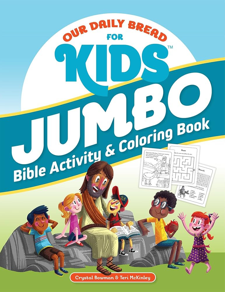 Our Daily Bread for Kids Jumbo Bible Activity & Coloring Book | Amazon (US)