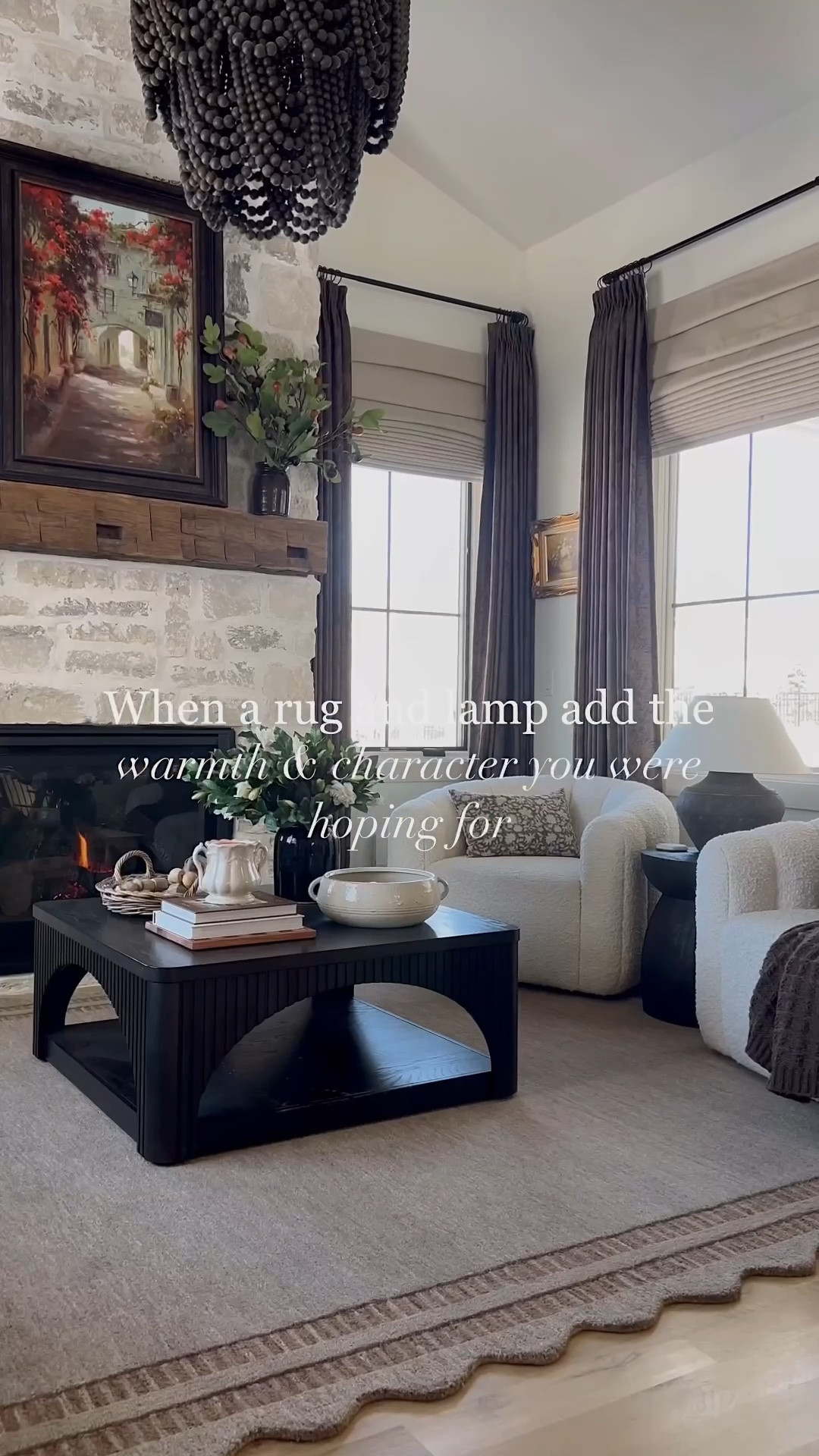 New area rug and lamp in the hearth room! 

#LTKSeasonal #LTKStyleTip #LTKHome