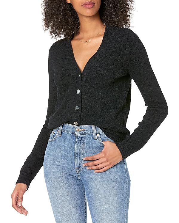 The Drop Women's Francine V-Neck Button-Front Cozy Cardigan | Amazon (US)