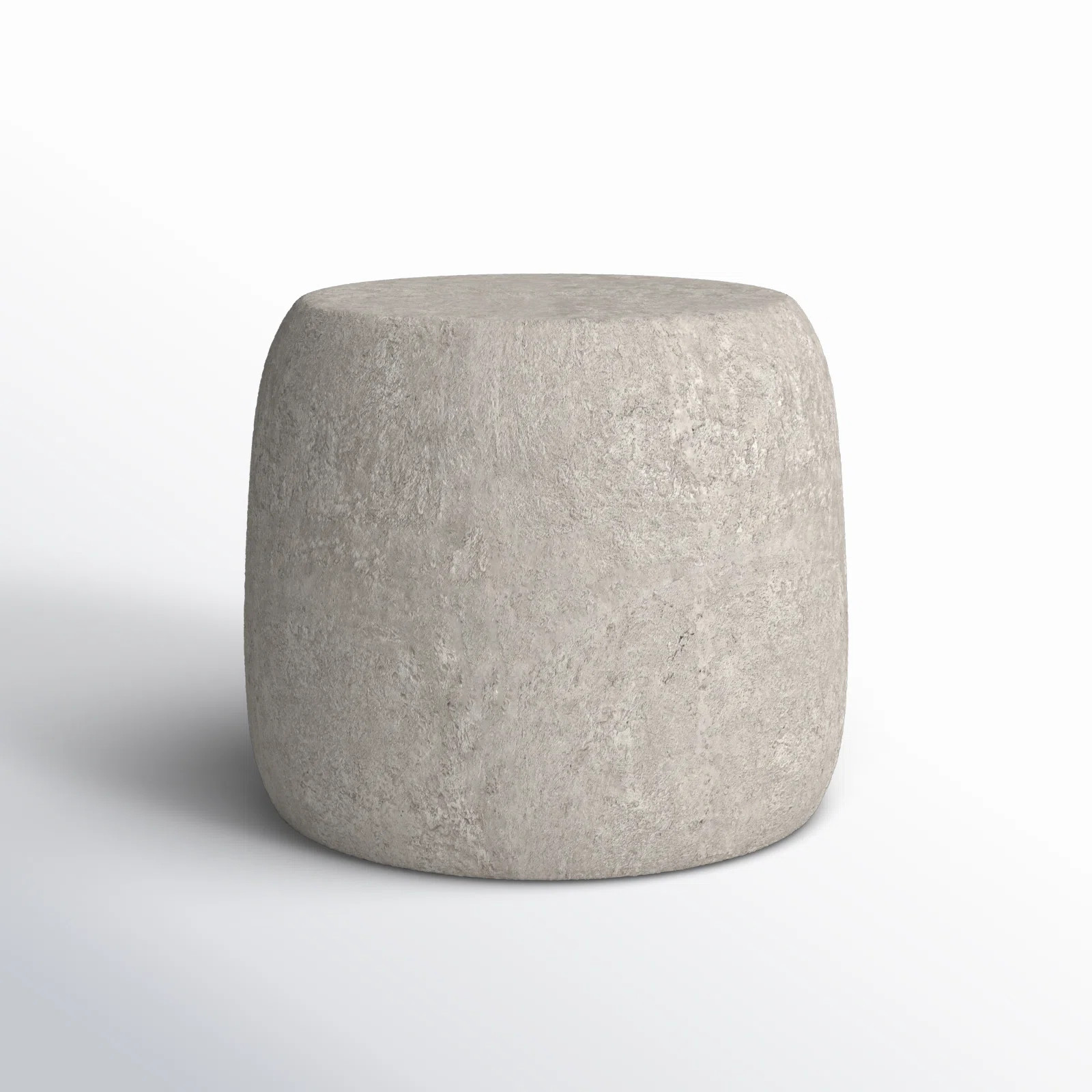 Abbeville Round Concrete Outdoor Side Table | Wayfair North America