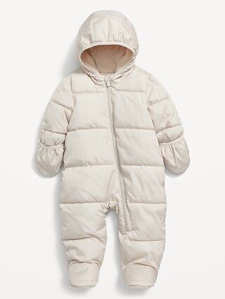 Unisex Water-Resistant Hooded Snowsuit for Baby | Old Navy (US)