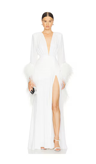 Geisha Blanc Maxi Dress in White | Revolve Clothing (Global)