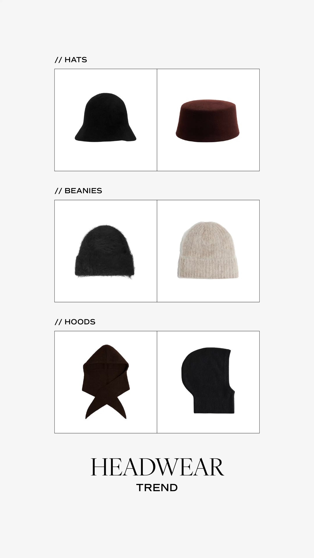 on trend : hats & beanies 

publicité  

#LTKfrance #LTKwinter #LTKeurope