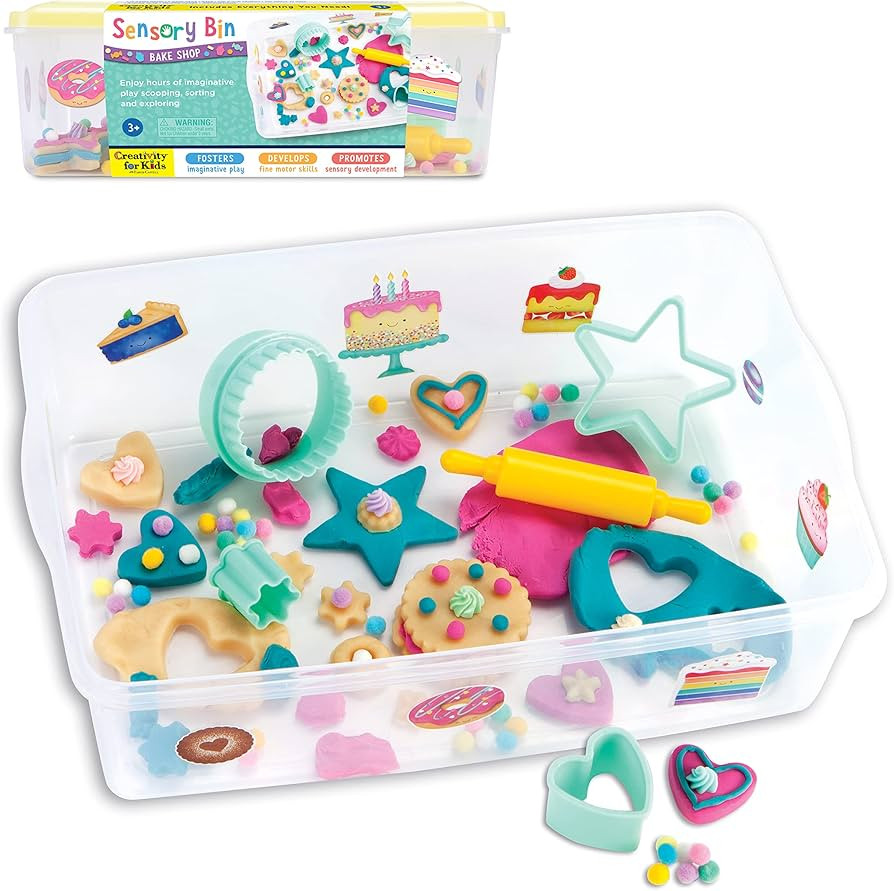 Creativity for Kids Sensory Bin: Bake Shop - Pretend Play Kindergarten Learning Activities, Senso... | Amazon (US)