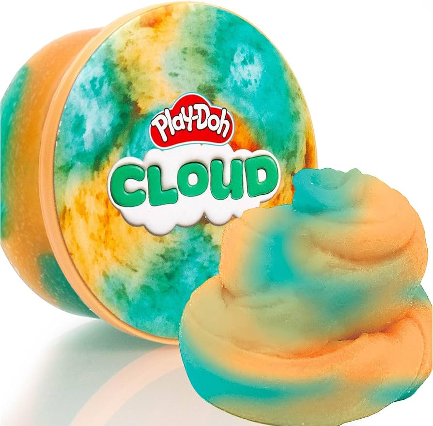 Play-Doh Scented Cloud Slime for Kids, Teal & Orange Coconut Scent, Popular Toys, Gifts and Party... | Amazon (US)