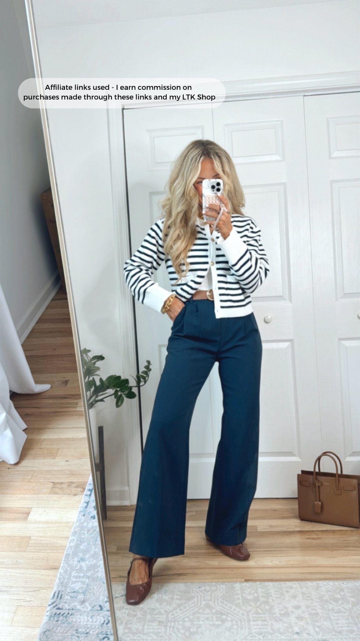 Capsule work outfit
Striped cardigan outfit 

#LTKWorkwear