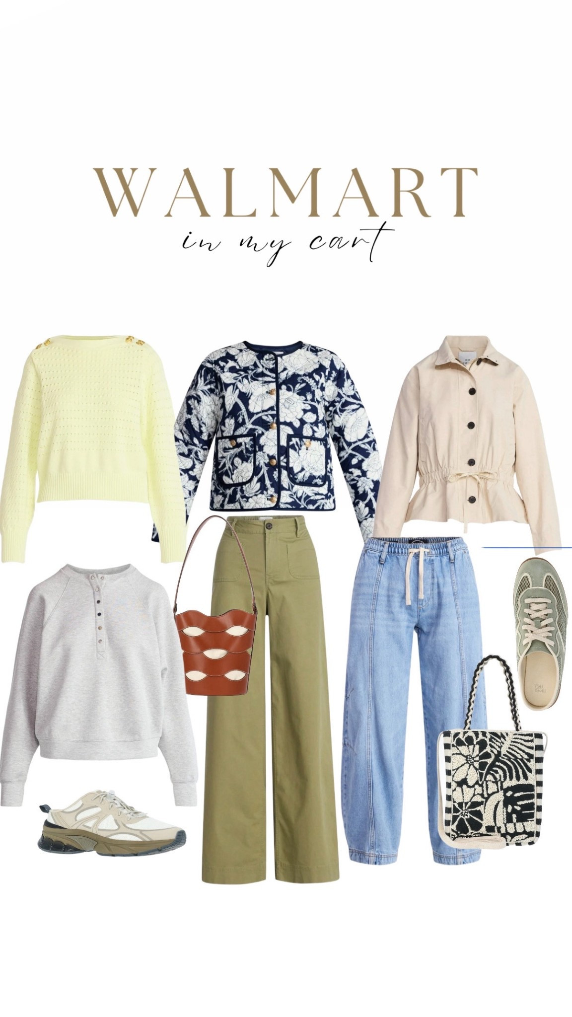 Walmart in my cart




Affordable fashion. Budget style. Winter to spring. Outfit idea. In my cart  

#LTKFindsUnder100 

#LTKmomlife #LTKSeasonal