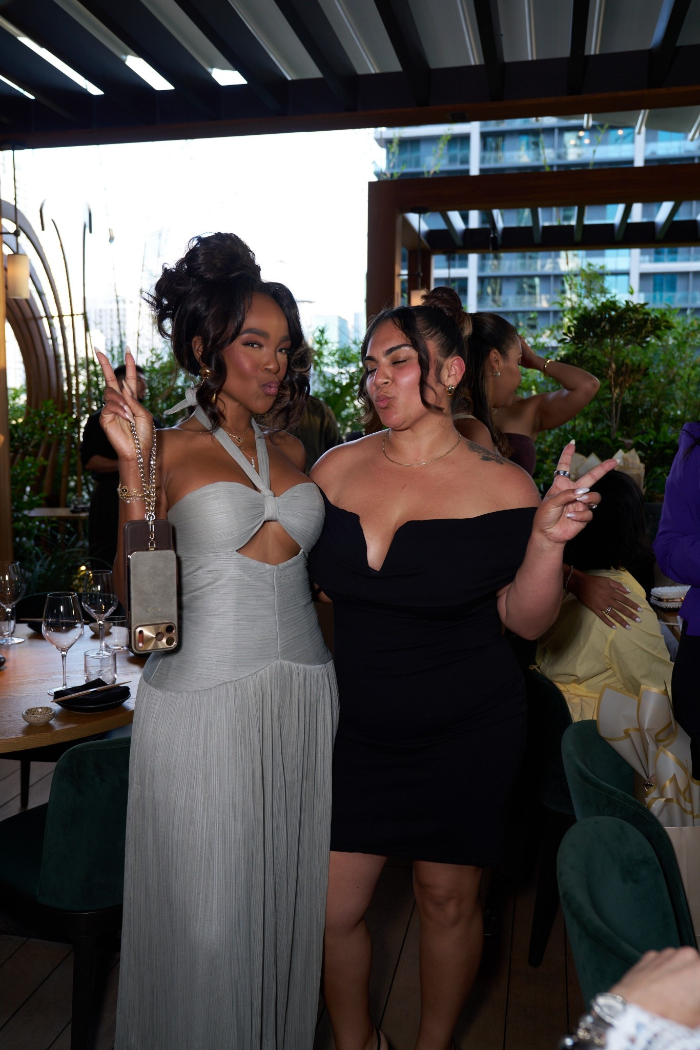 Scroll to shop this elevated date night look 🤍

This fitted black dress moment paired with a soft neutral layer is the perfect mix of classy and feminine—super flattering, timeless, and easy to dress up with heels and a statement bag.

Perfect for date nights, dinners, events, or when you want that effortlessly put-together vibe.

📏 Measurements: 5’4”, 140 lbs, 34D bust, 27” waist, 40” hips

Follow me on Instagram and YouTube @kirasfashionfinds