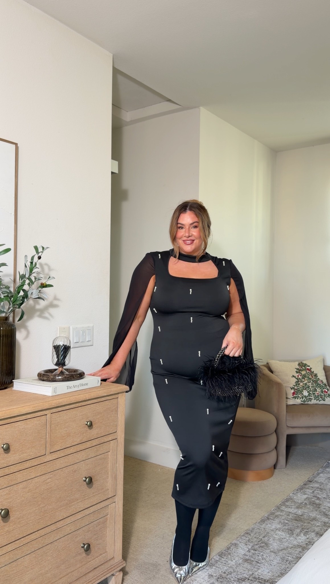 Holiday party outfit inspo ✨ wearing this dress in an xl!

#LTKHoliday #LTKMidsize #LTKSeasonal