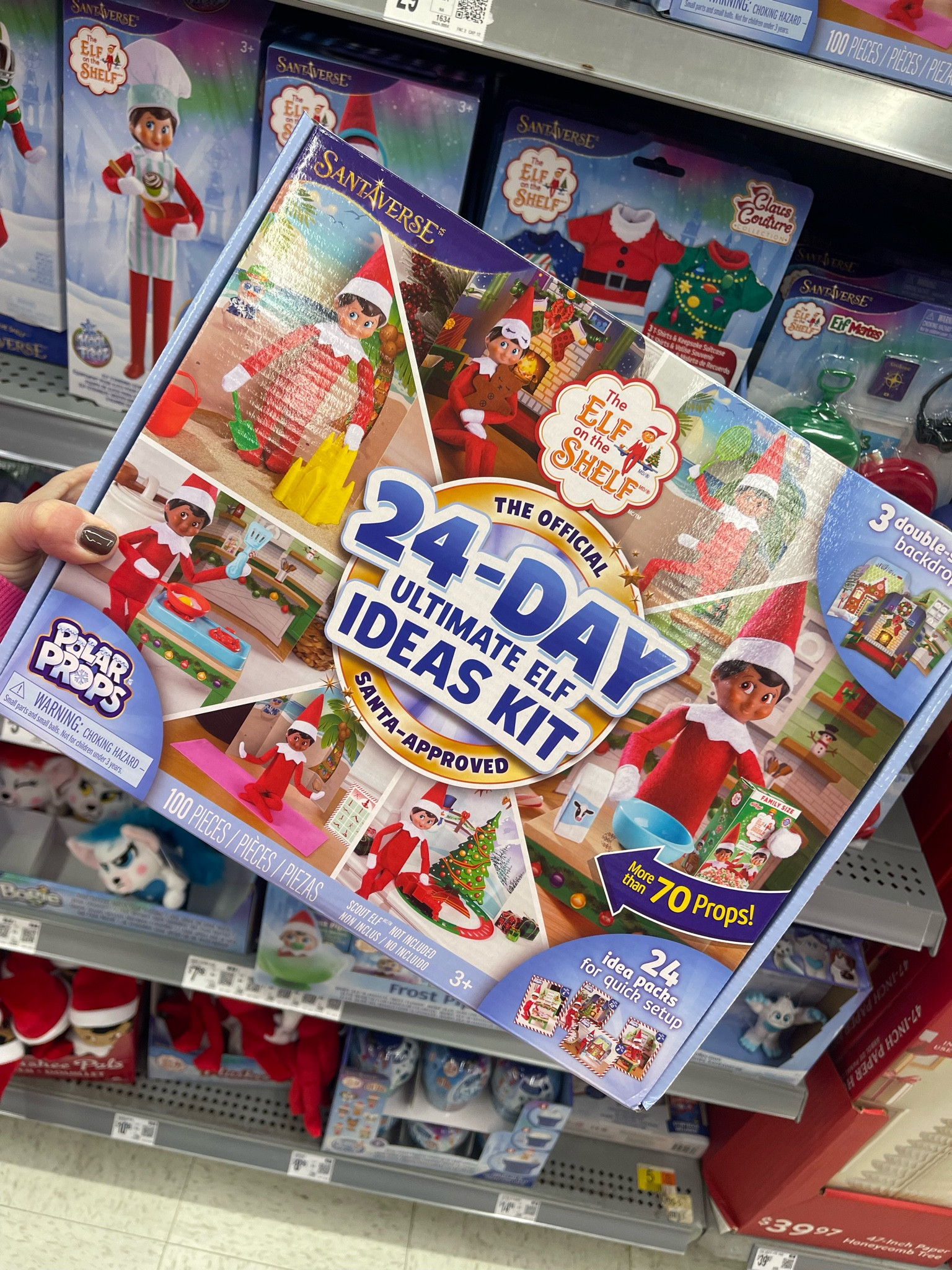 BIG SCORE!!! Viral Elf on The Shelf idea kit at Walmart! Cannot believe this was under $30 

Walmart find | elf on the shelf | elf on the shelf kit | Christmas | kids | toddler 

#LTKSeasonal #LTKkids #LTKfindsunder50