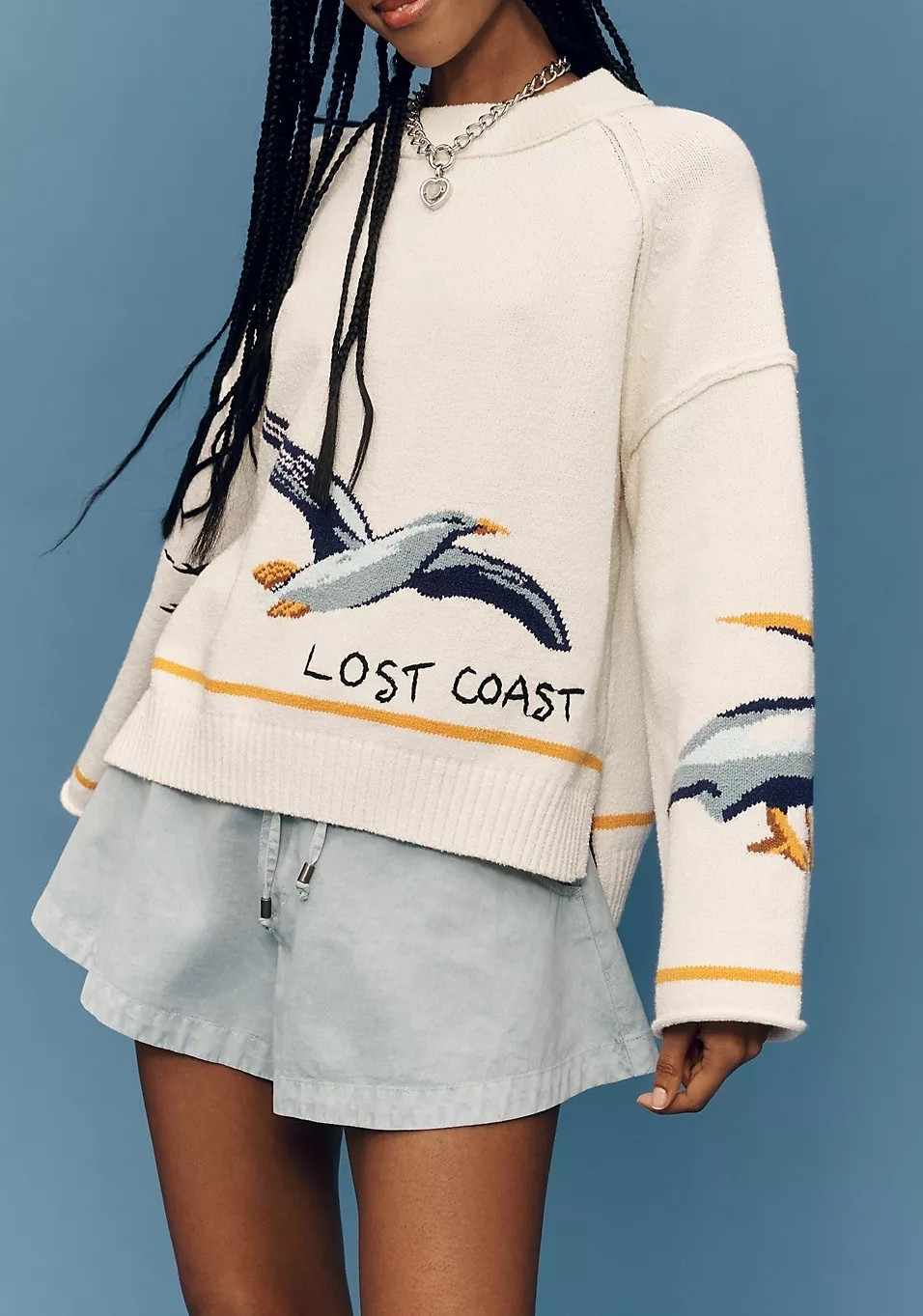 Coastal sweater on sale from Anthropologie 

#LTKSaleAlert #LTKSeasonal #LTKOver40