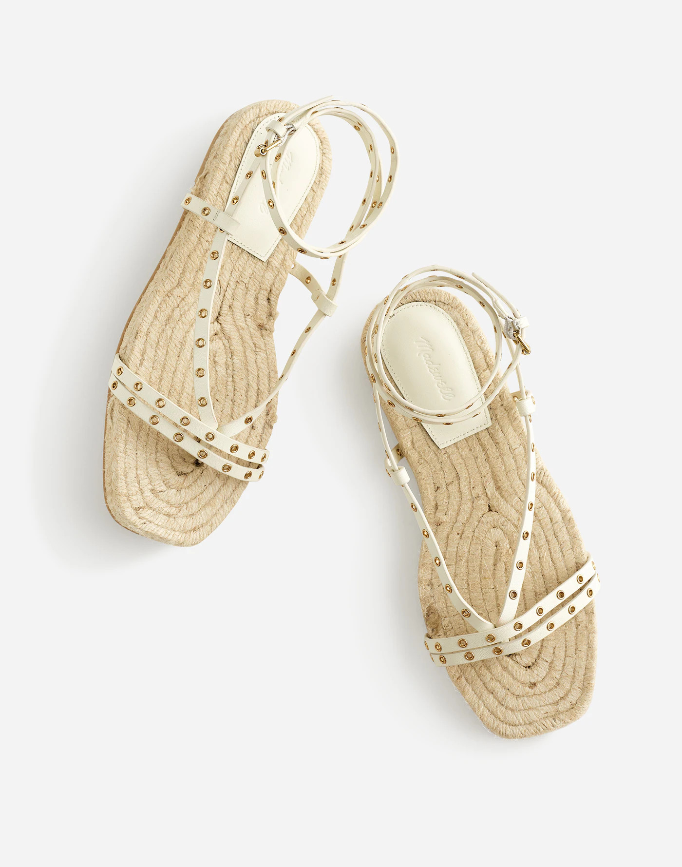 The Mira Espadrille Thong Sandal | Madewell