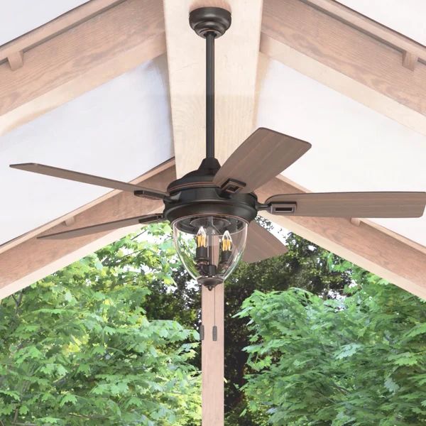 Nakida 52'' Ceiling Fan with Light Kit | Wayfair North America