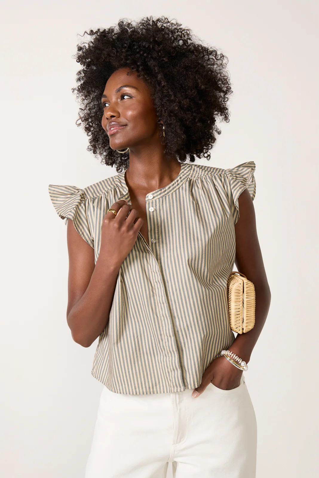 Leona Flutter Top | Evereve